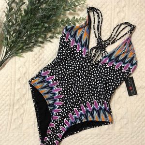 NWT Bar III Multi Color One Piece